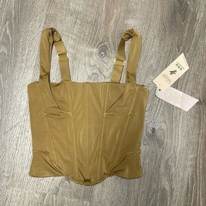 NWT HAH Free People Corset Top